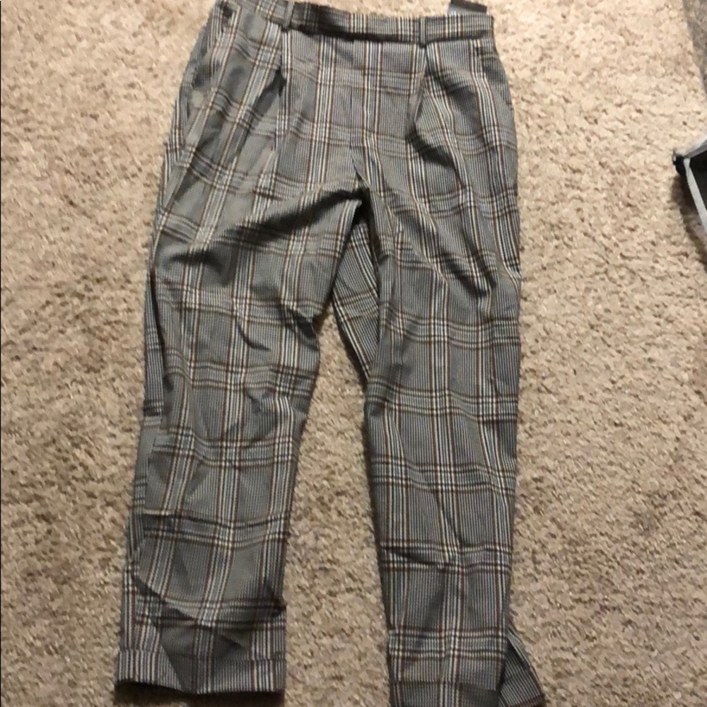 Plaid forever 21 pants